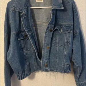 Mango Classic Blue Jean Jacket